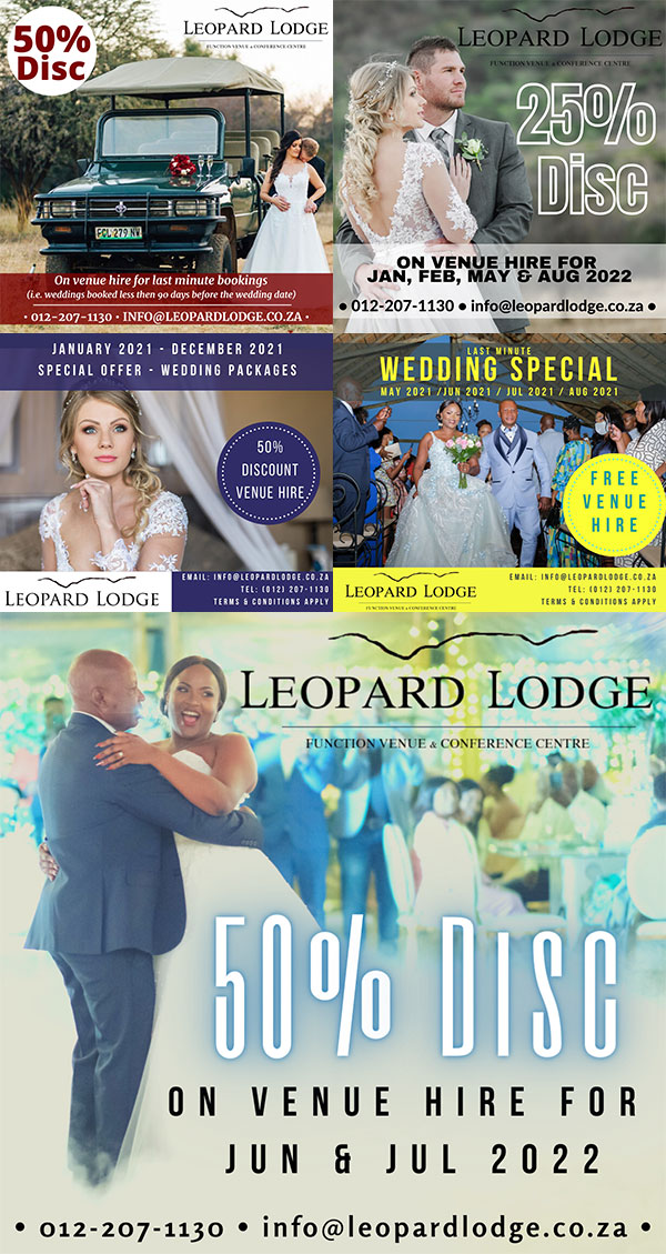 Leopard Lodge Wedding Special